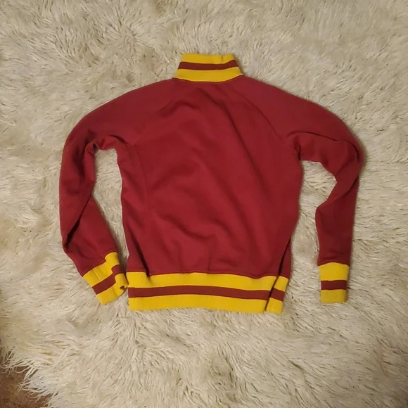 Nike Iowa State Cyclones full-zip track jacket in red and gold. - Picture 7 of 8